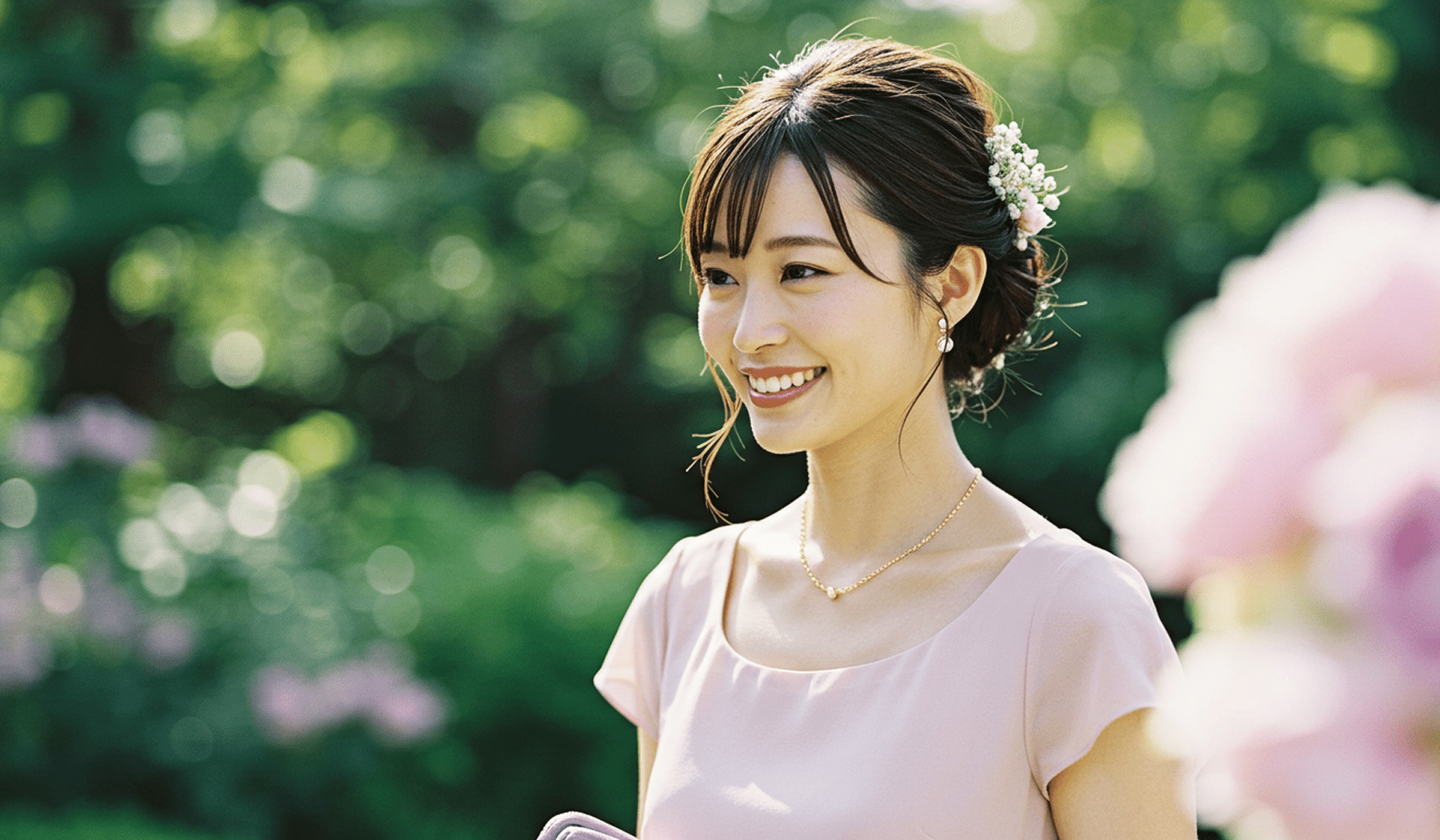 結婚式のゲスト側ネックレスマナー。大人の品格を引き出す正しい選び方 - iroy.