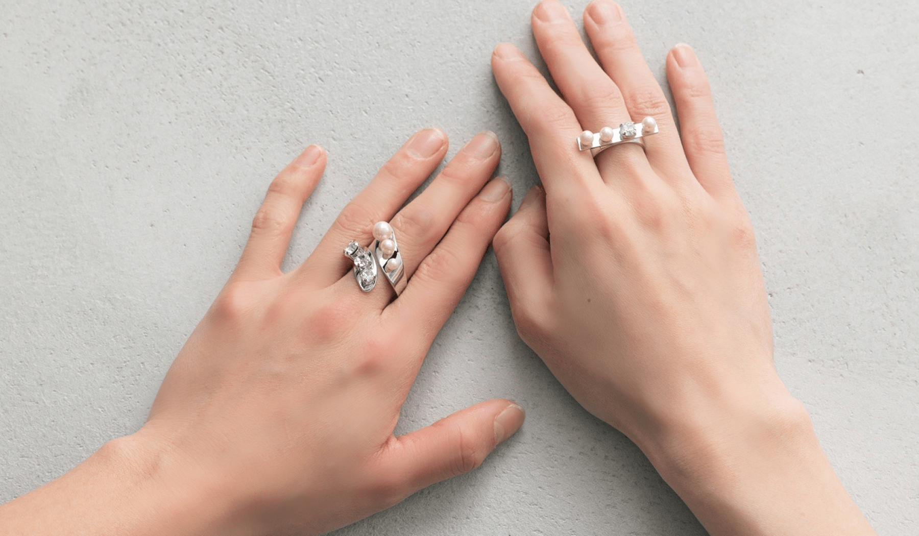 毎日に寄り添う iroy.(アイロイ) のパール指輪 - iroy.