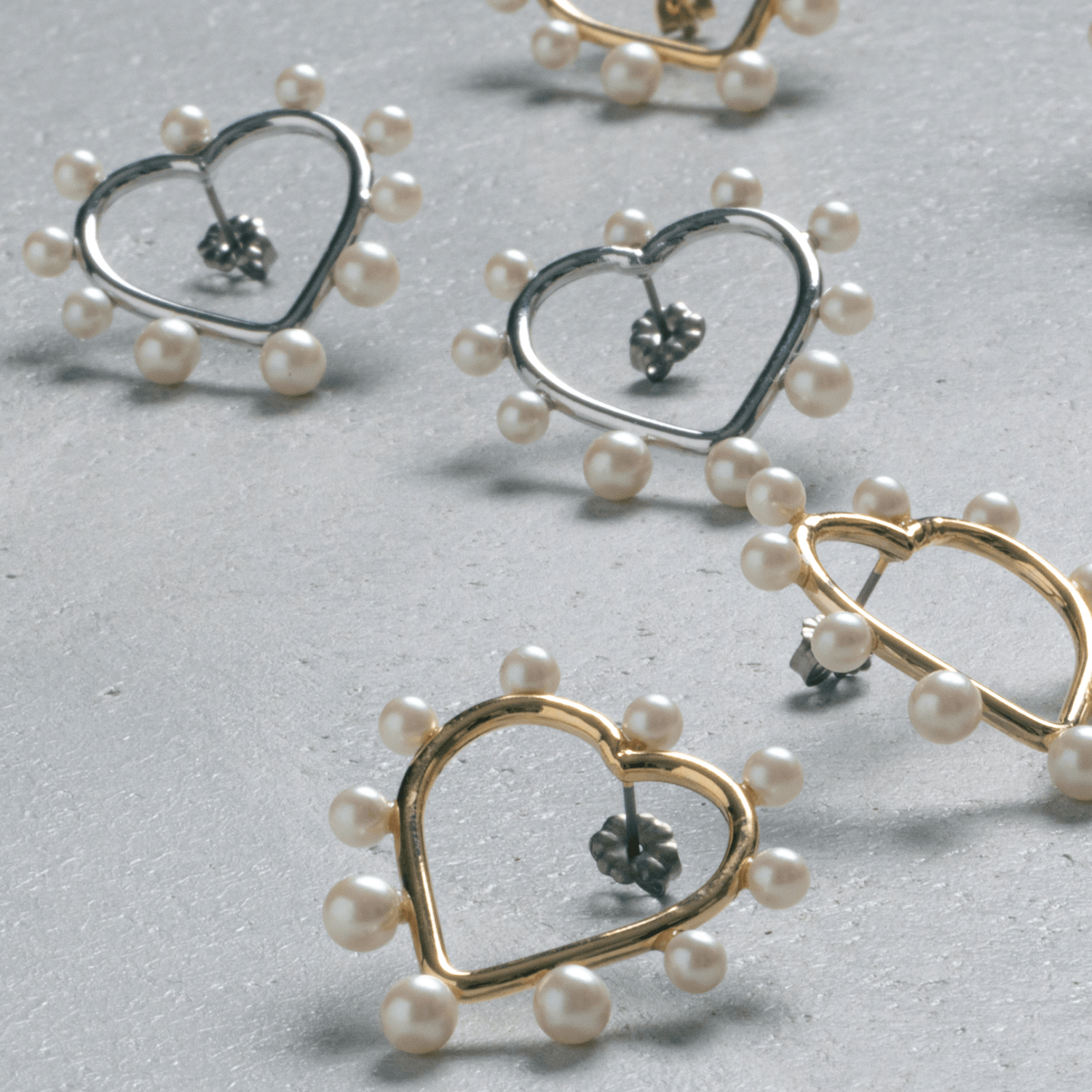 Herz /ヘルツ - イヤリングピアス - iroy.
